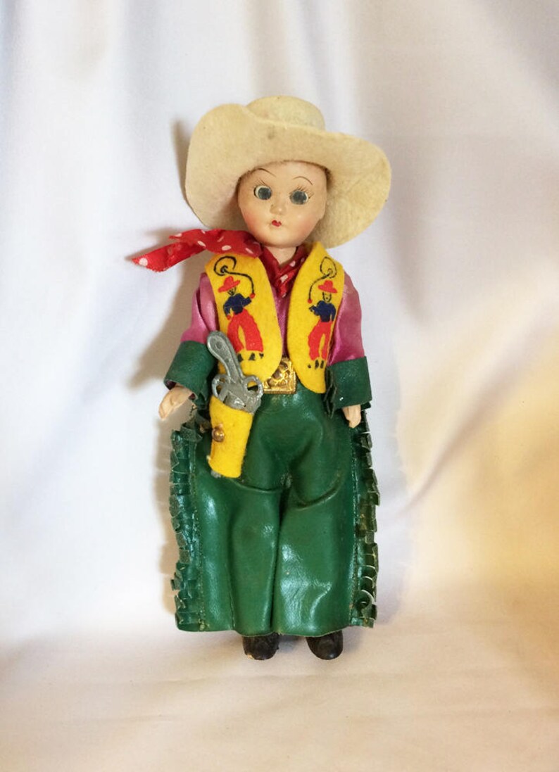 vintage cowboy doll