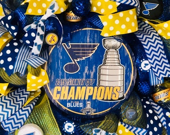 St. Louis Blues Stanley Cup Champions Wreath