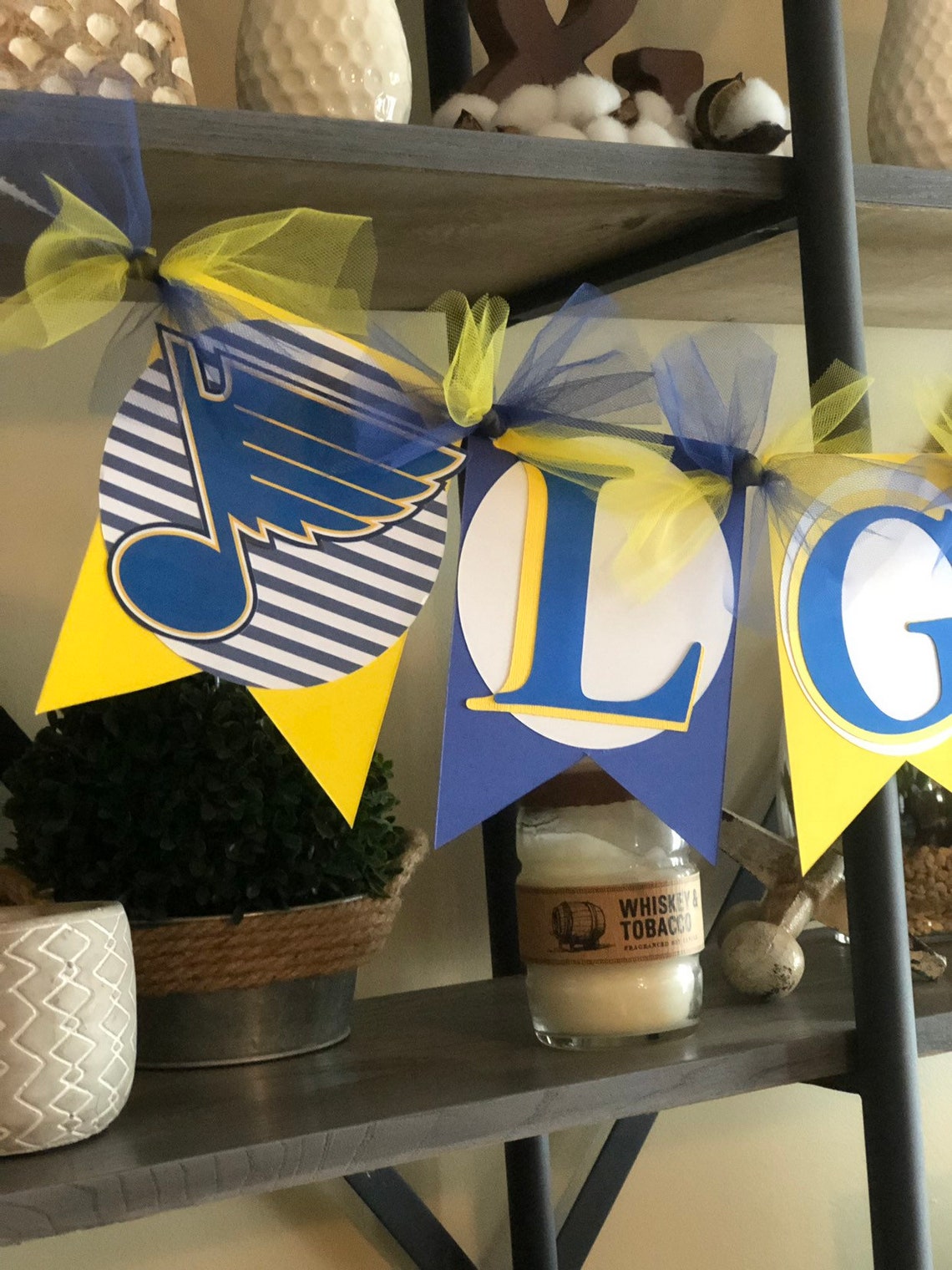 LGB Banner St. Louis Blues Banner St. Louis Hockey Banner Etsy