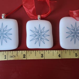 Moravian Star Pendant/Ornament- glass