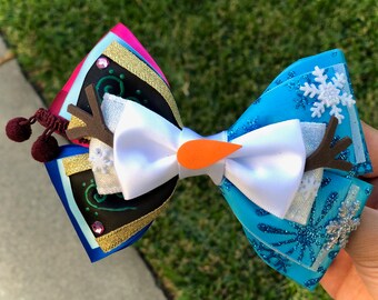 Frozen Mega Hair Bow