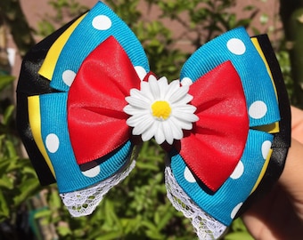 Vintage Minnie Mouse Inspired Hair Bow