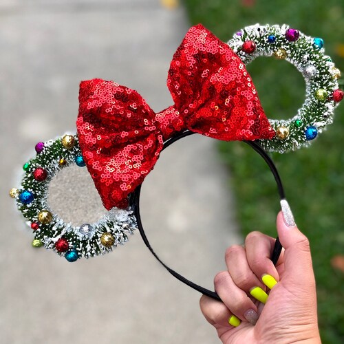 Colorful Wreath Mouse Ears