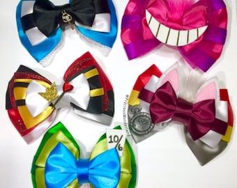 Wonderland Hair Bow Collection