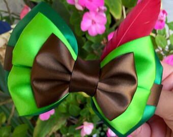 Pan Hair bow