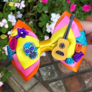 Dia de los muertos Bow