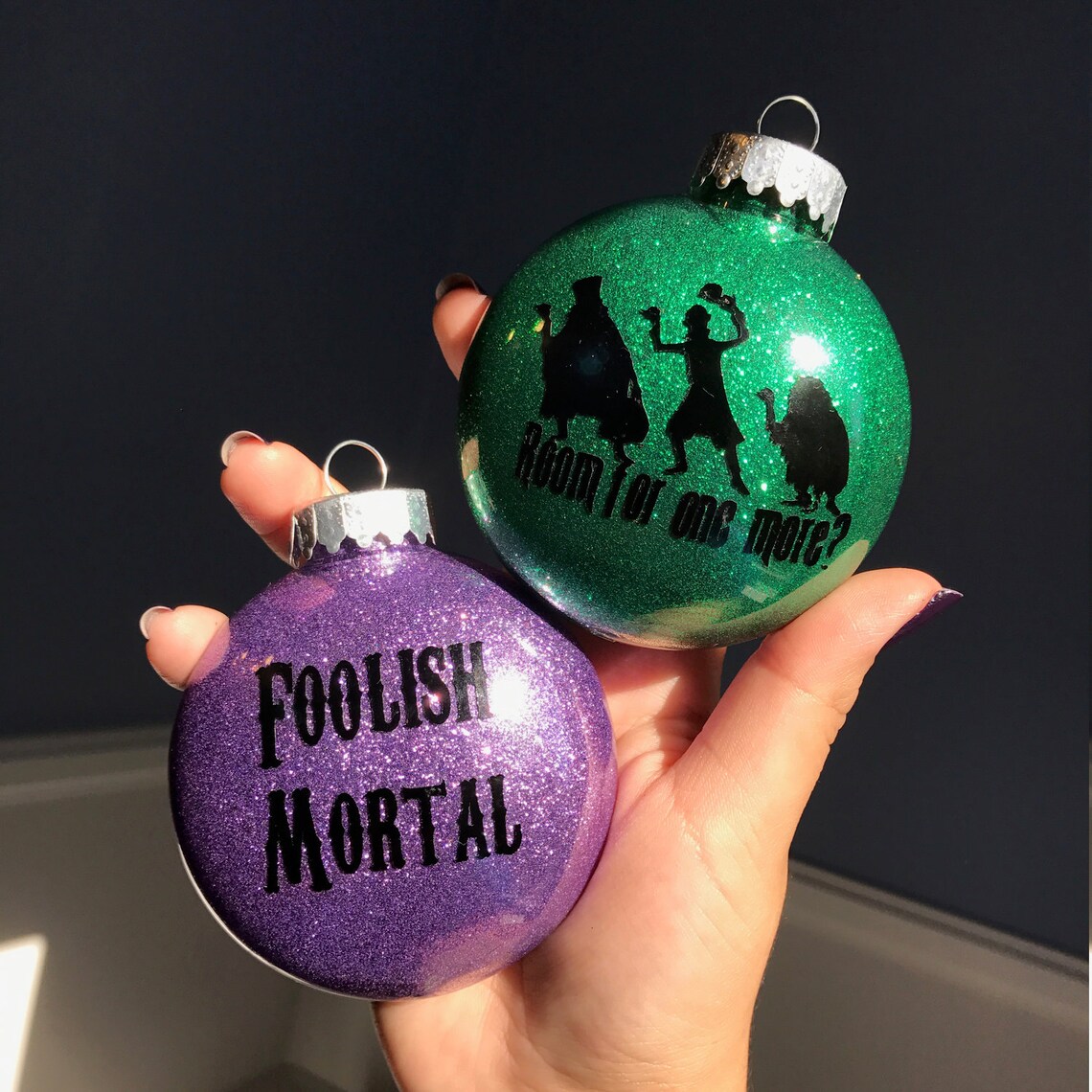 Haunted Mansion Ornament Set Etsy