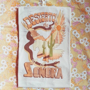womens graphic tees sonora desert shirt southwestern cactus tshirt 70s shirt arizona tee california cactus t shirt for women vintage style