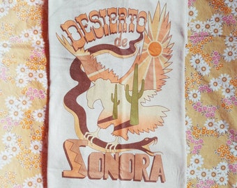womens graphic tees sonora desert shirt southwestern cactus tshirt 70s shirt arizona tee california cactus t shirt for women vintage style