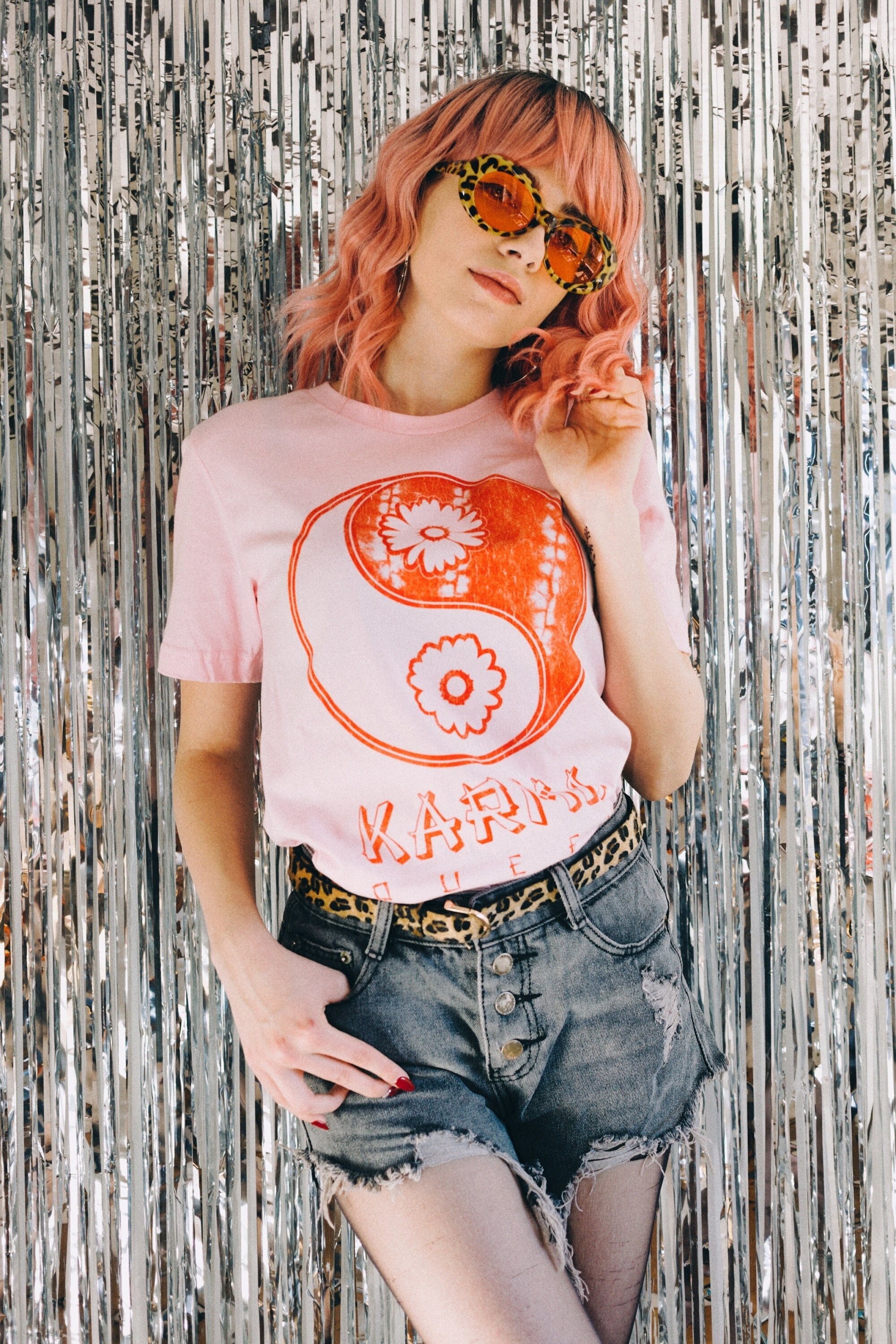Yin Yang T Shirt Womens Clothing Retro 