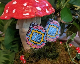 Tamagotchi 90s Kids Earrings Handmade Gifts for Weirdos