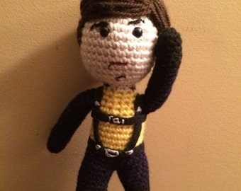 Made to Order 60s XMFC Inspired Charles Xavier Amigurumi Doll
