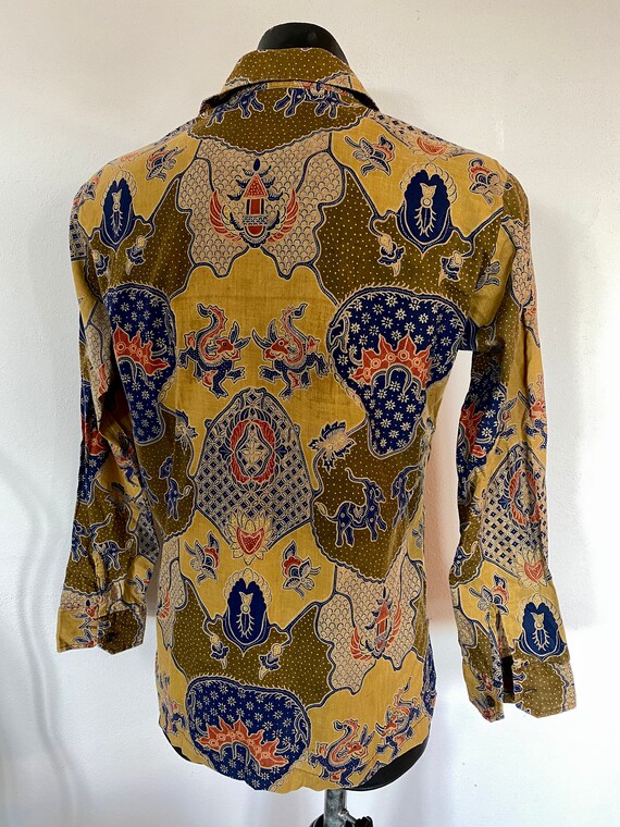 Vintage Batik Keris Shirt