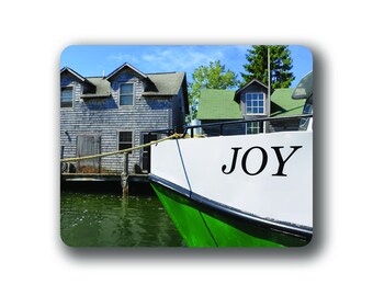 Leland Fishtown Joy Mousepad - Michigan Mousepad- Michigan Office Decor- Michigan Photography- Leland Gift - Michigan M22 Gift -Home Office