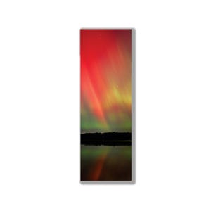Northern Lights Bookmark –Original Aurora Borealis Photography- Celestial Gift for Readers- Nature Lover Stocking Stuffer -Aurora Bookmark