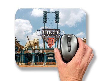 Comerica Park Mousepad – Detroit Tigers | Original Photography | 7.75" × 9"