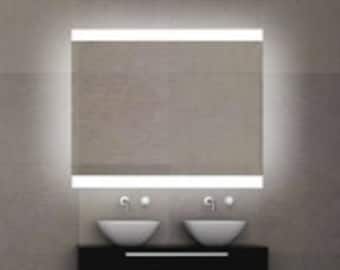 Grand Impeccable VI LED Lighted Bathroom Mirror With Touch Sensor