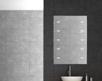 Impeccable VII LED Lighted Bathroom Vanity Mirror