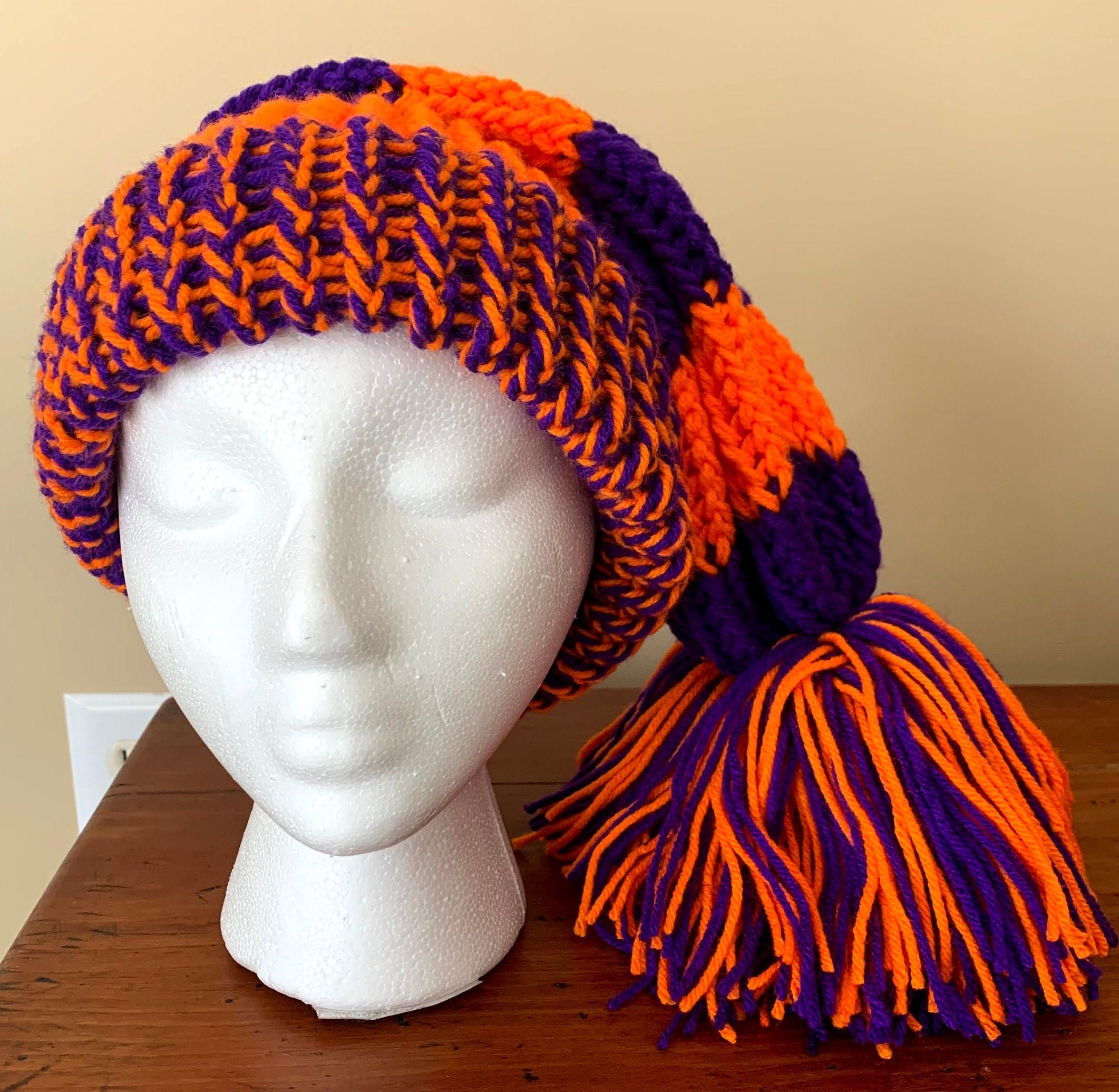 Adult or Child Stocking Hat Team Colors 