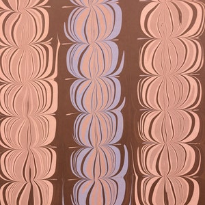 Hand Marbled Paper 19x24 inches (#17)