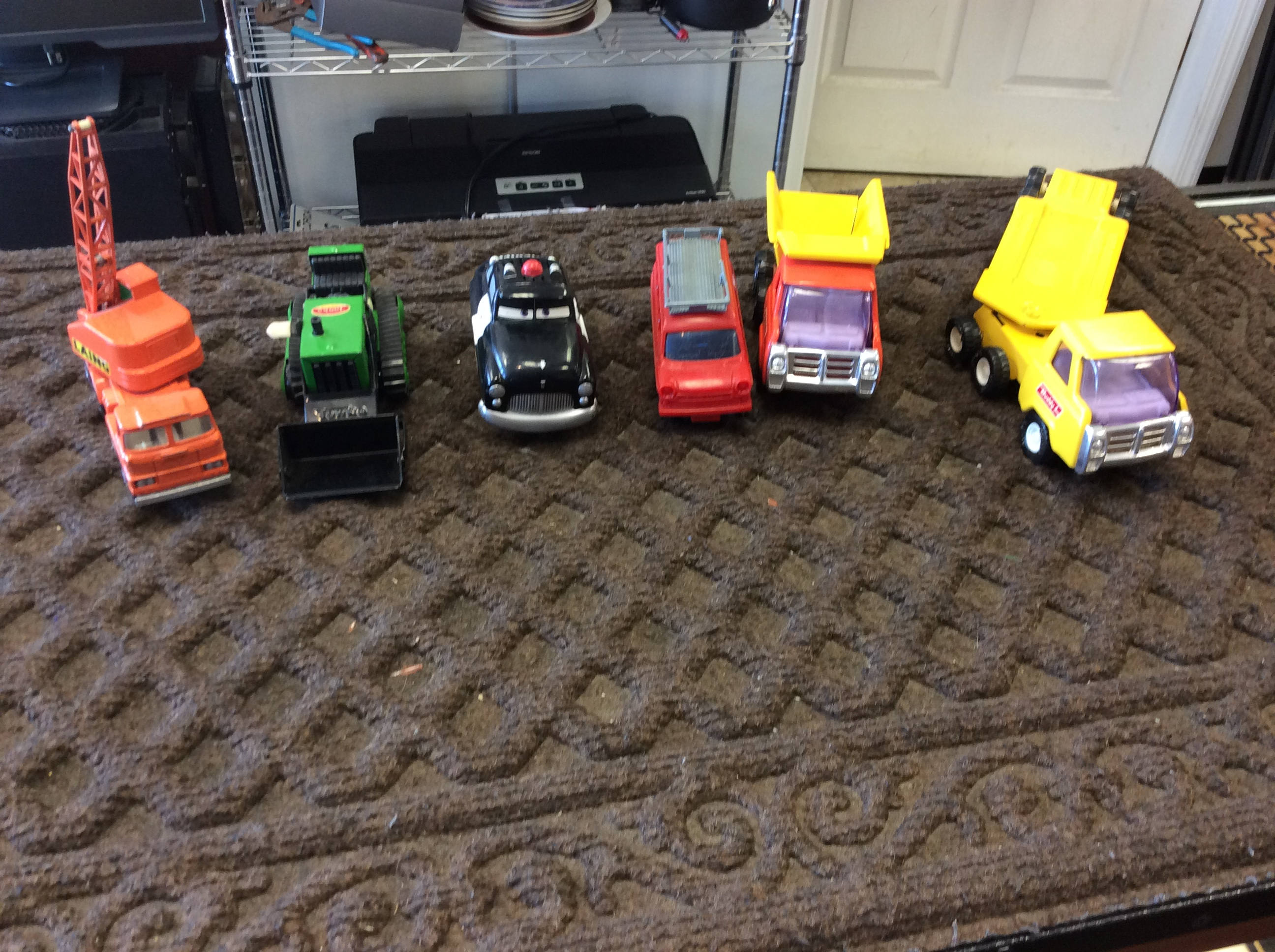 vintage toy cars and trucks