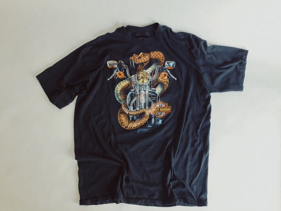 RARE Vintage Harley Davidson T-Shirt - Gem