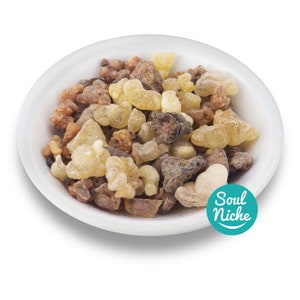 Frankincense & Myrrh Resin Incense Mixture - Church Incense - Natural Incense - Loose Incense - Granular Incense - Herbal Incense
