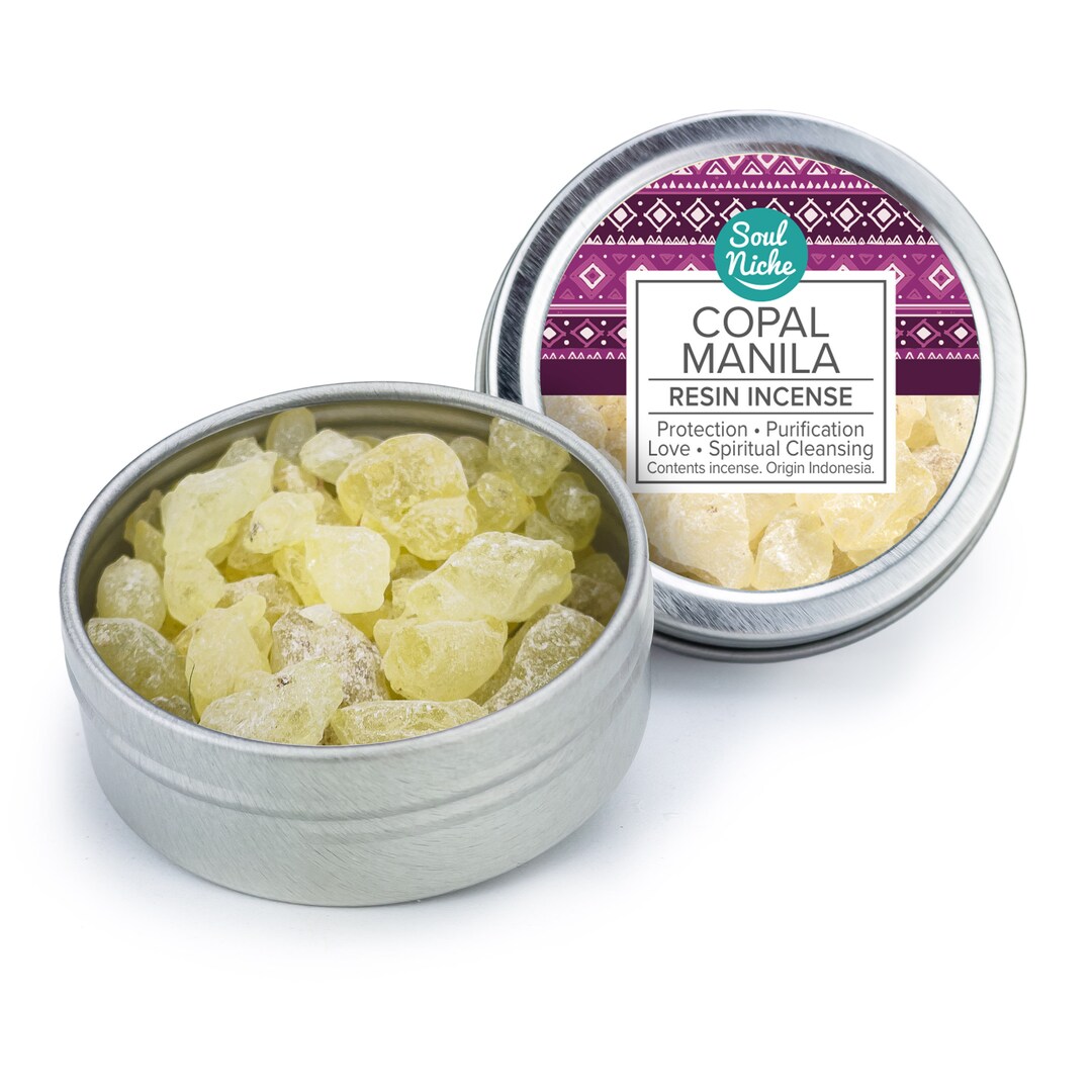 Copal Manila White Copal Blanco Resin Incense Charcoal Incense Natural