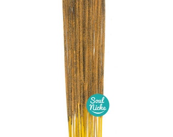 Golden Aura Incense Sticks - Premium Indian incense, sweet incense, durbar incense, unique incense for aromatherapy, mood, meditation