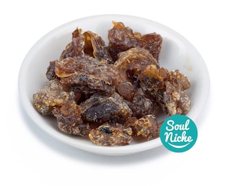 Suhul Myrrh Gum Resin Incense (Grade A) - Natural incense traditional loose incense for burning over charcoal tablets, clears negativity
