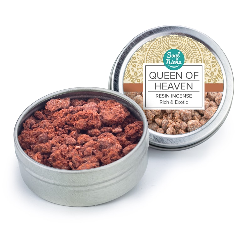 Queen of Heaven Lotus Incense Resin Incense Charcoal Etsy