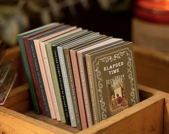 50pcs Retro Vellum Memo Paper Pad, journal ephemera, Mini Memo Pad, INS style, vintage journal, Vintage papars, journaling, Ephemera Pad