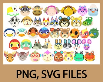 Download Crossing Animals Svg Etsy