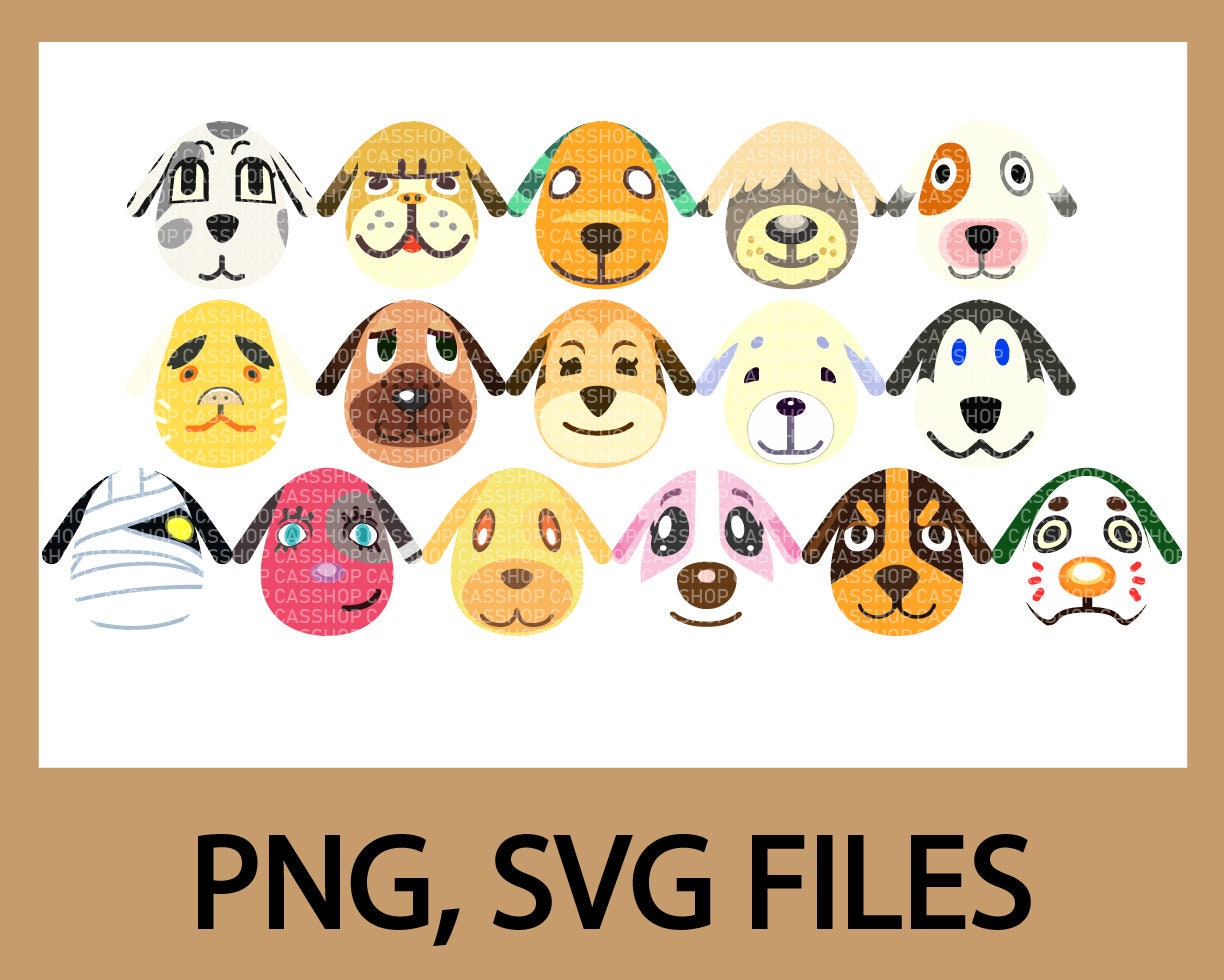 Download Dog Villagers Animal crossing SVG PNG files Animal ...