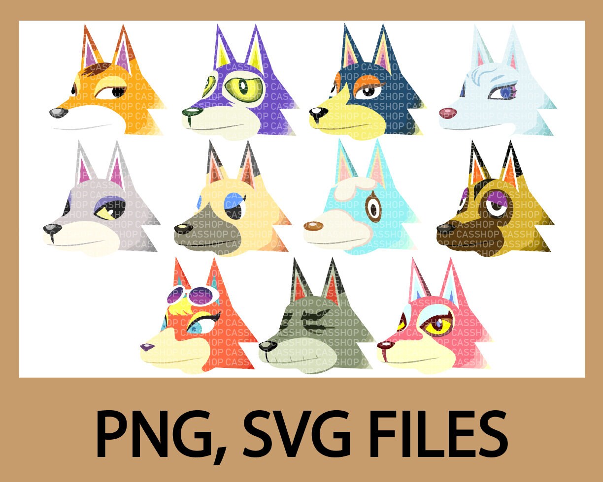 Download Wolf Villagers Animal crossing SVG PNG files Animal ...