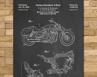 Patent Art for HARLEY-DAVIDSON V-Rod 2005