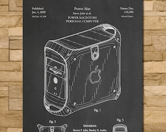 Patent Art Depicting Power Mac Computer 2000