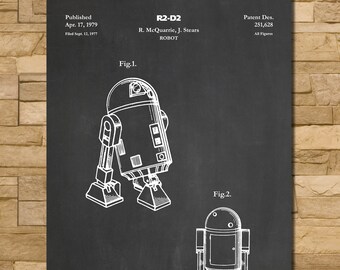 Patent Print of R2-D2 1979