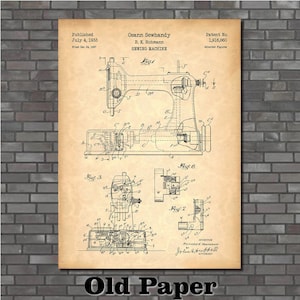 Patent Art For Sewhandy Sewing Machine 1933