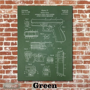 Patent for Glock 17/19 Art Print 1985 image 4