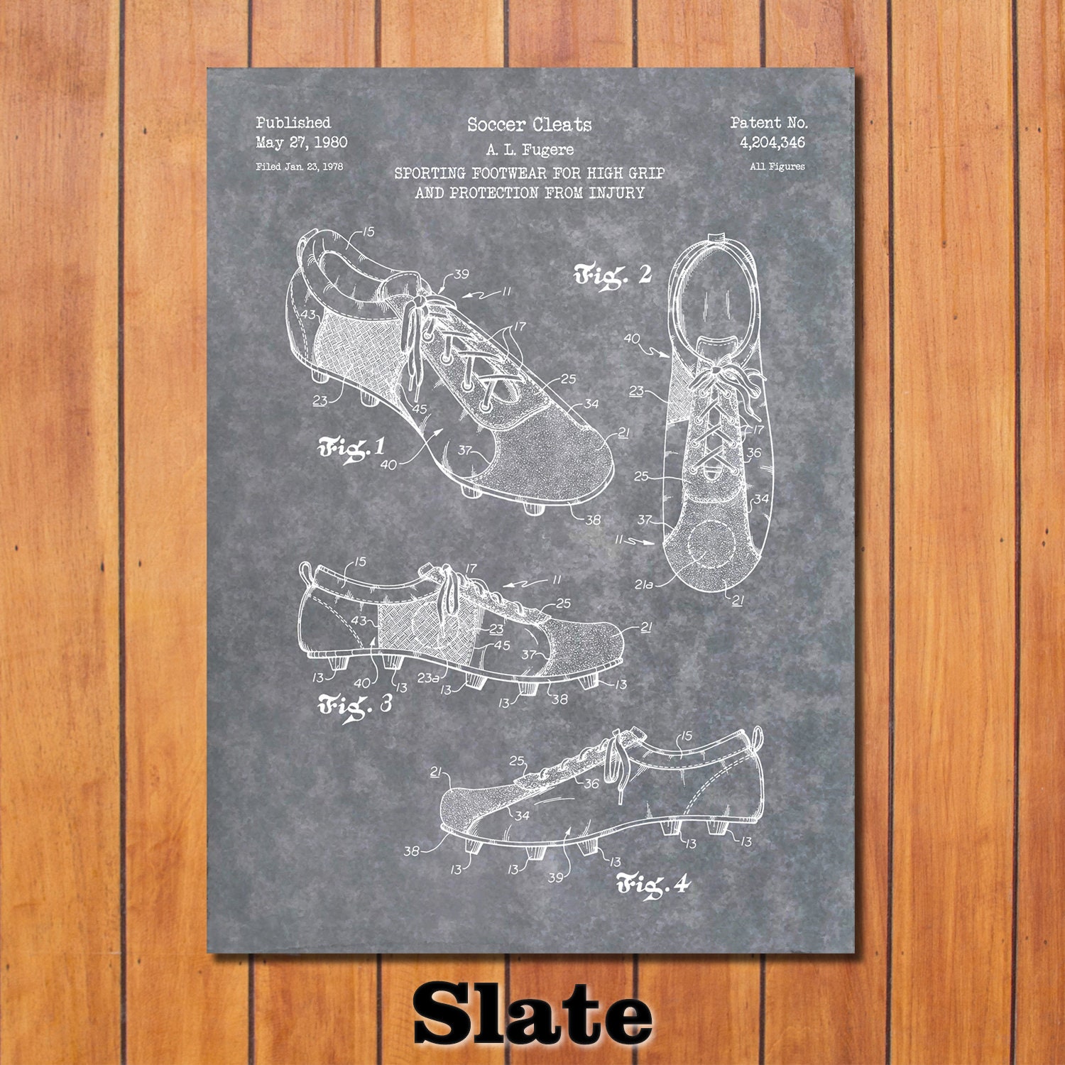 soccer-shoes-patent-print-art-1980-etsy