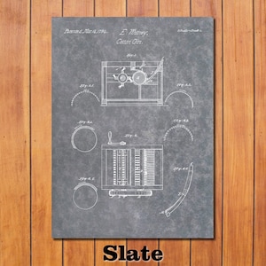 Eli Whitney's Cotton Gin Patent Print Art 1794 - Etsy