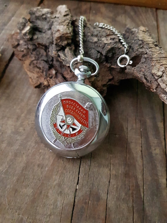 Vintage watches, Pocket watch Molnija, pocket wat