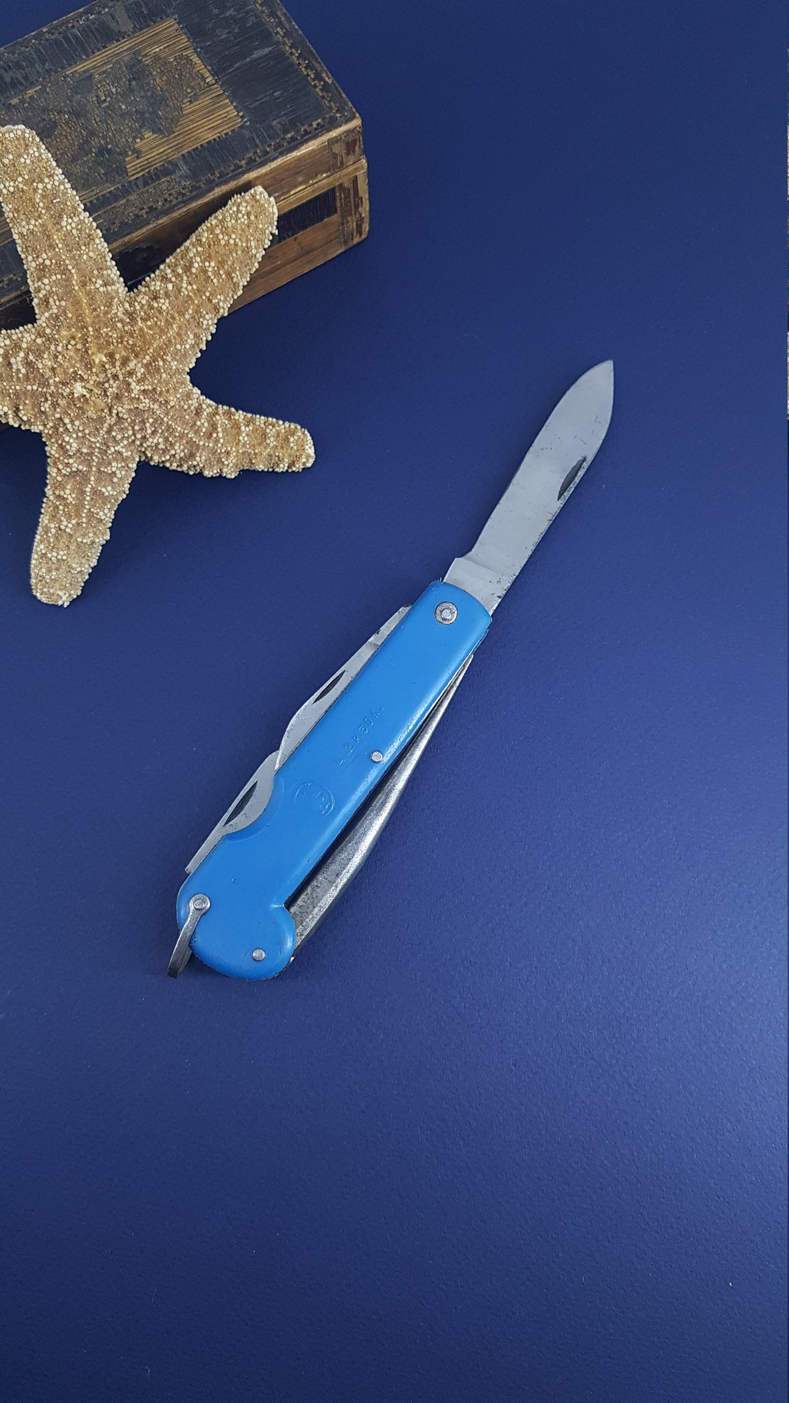 Vintage Russian Boatswain's Knife with the blade and awl Etsy