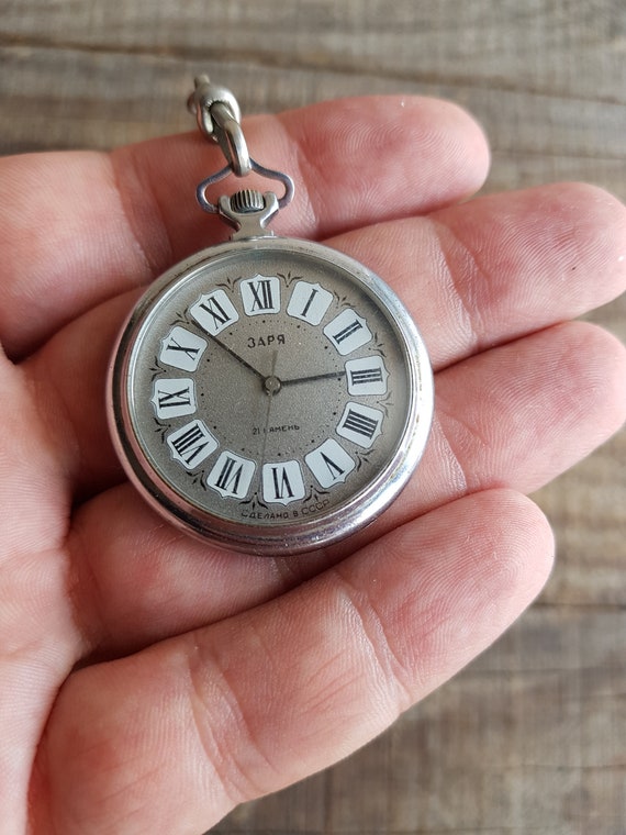 Soviet watch , Open Face, Vintage watch, Mechanica