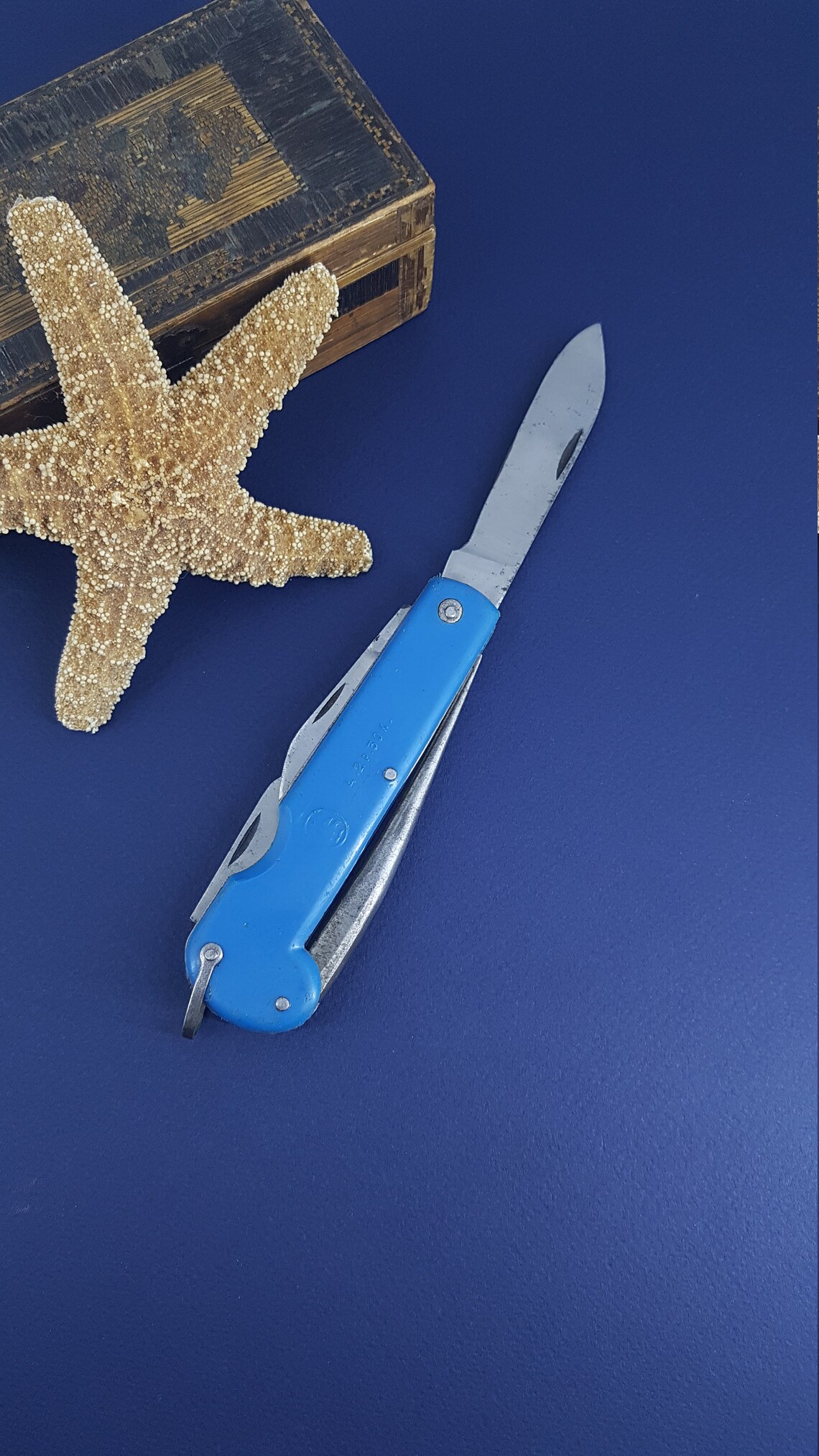 Vintage Russian Boatswain's Knife with the blade and awl Etsy