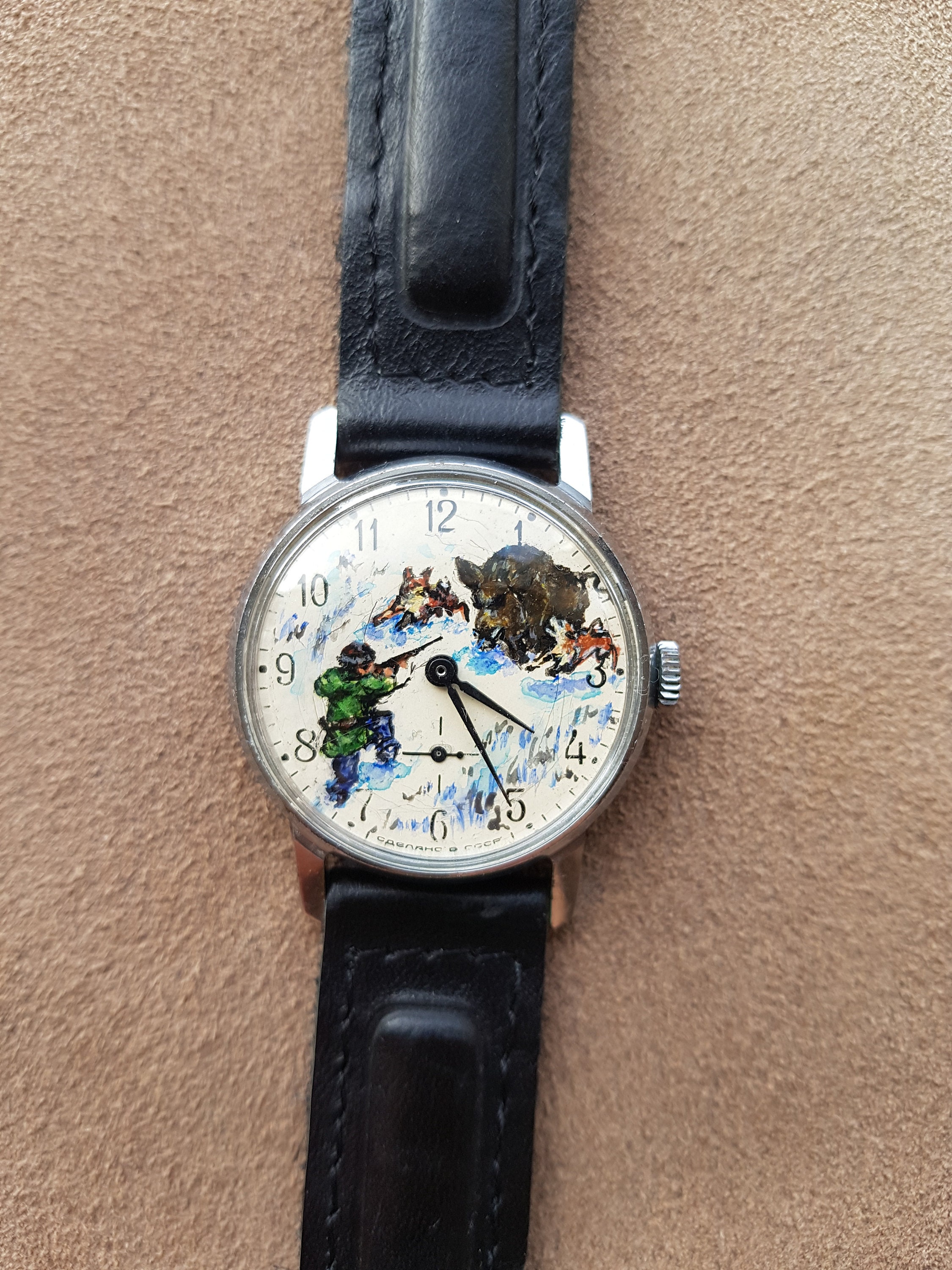 Hand painted watch dial deals