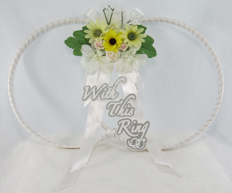 Wedding Ring Hoops Wedding Party Table Decor Wedding Ring Etsy