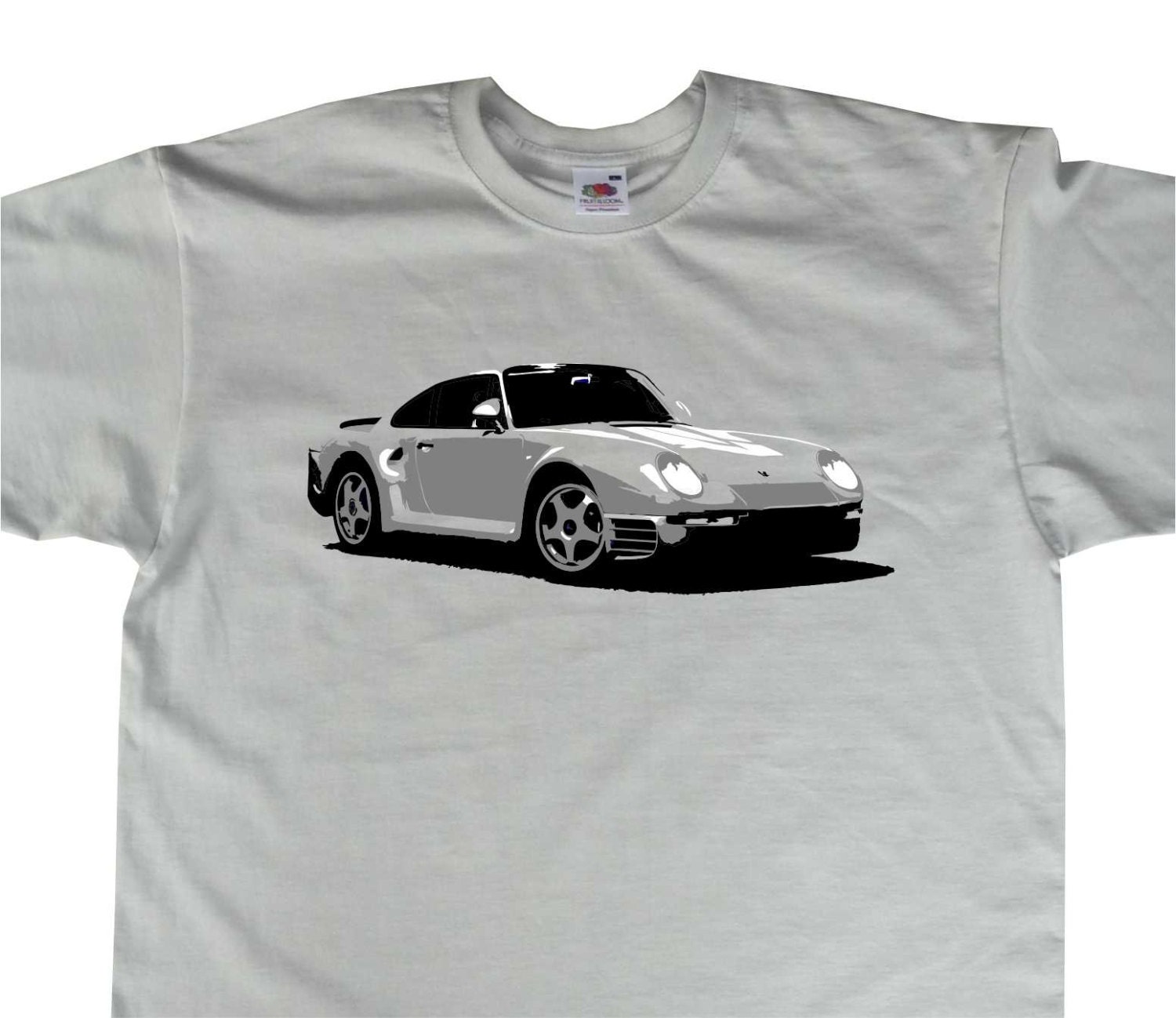 Image of 959 T-Shirt Porsche Inspired Bc209 Various Colours