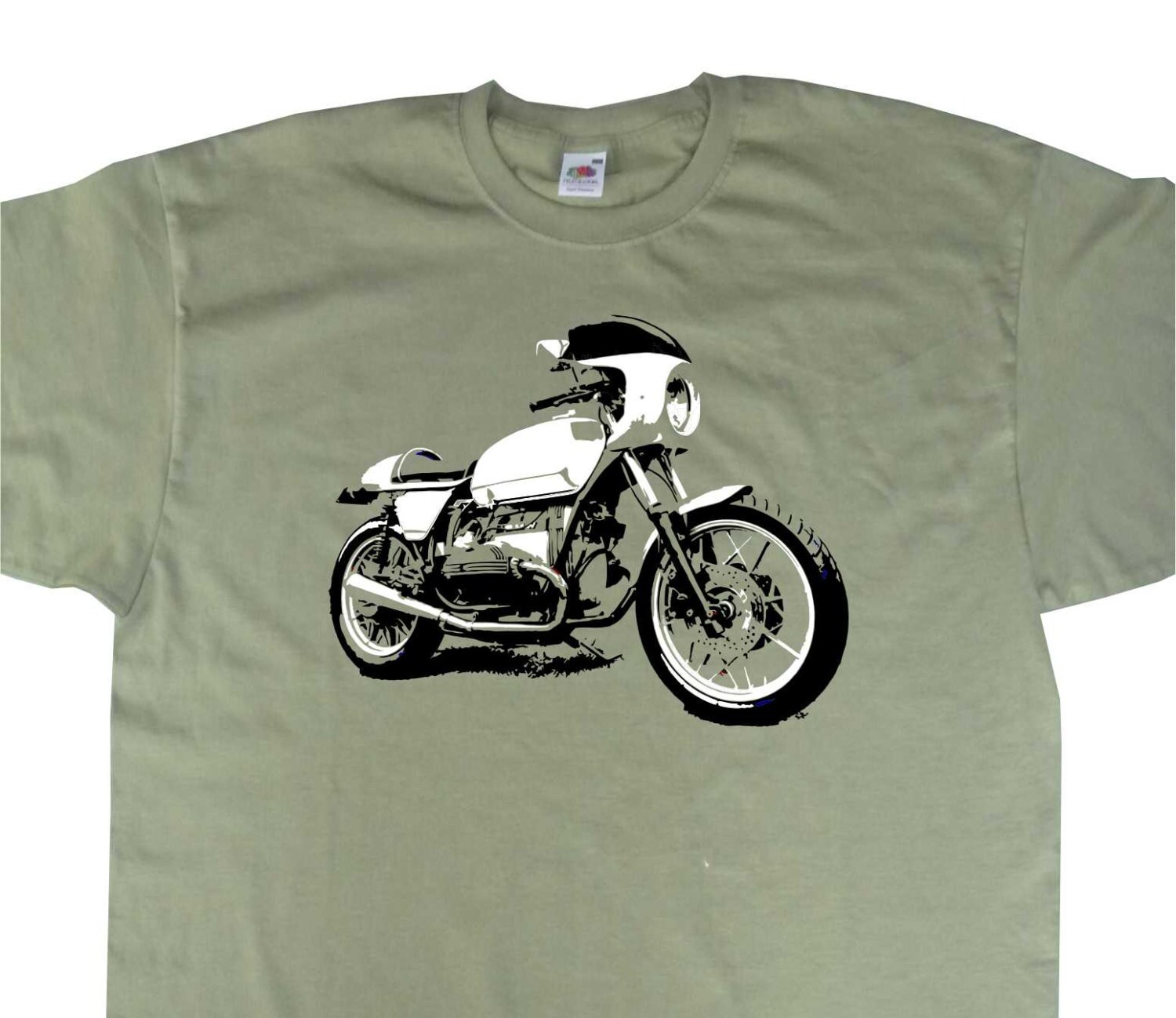 Image of Cafe Racer Bmw R100Rs Inspired Tshirt Bc220 Various Colours
